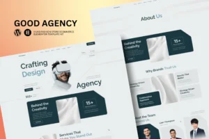 Đánh giá GoodAgency: Mẫu website lý tưởng cho Creative Agency hiện đại