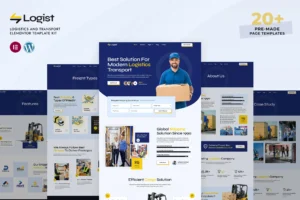 Logist: Giải pháp giao diện WordPress chuyên nghiệp cho ngành logistics